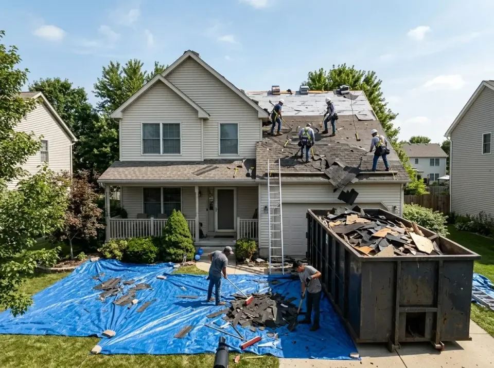 roof-replacement-debris-remova-004 — frequently asked questions, Cheapest Dumpster Rentals in Bryant, AR